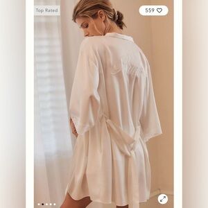 Anthropologie Bridal Robe